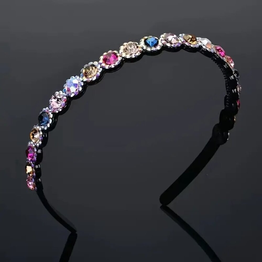 Bedazzled Mixed Color Headband - New in Package